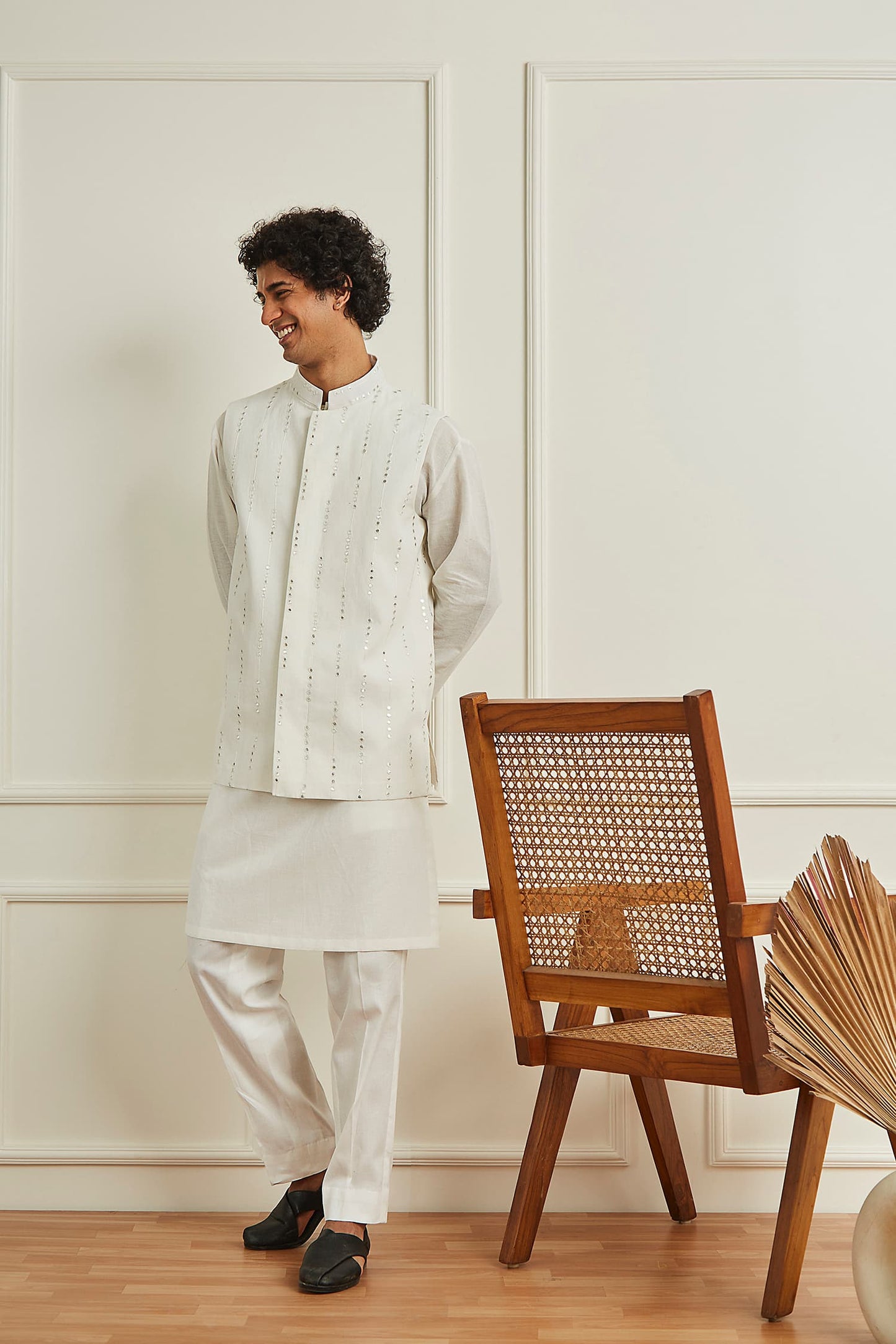 Finch Kurta Set With Jacket