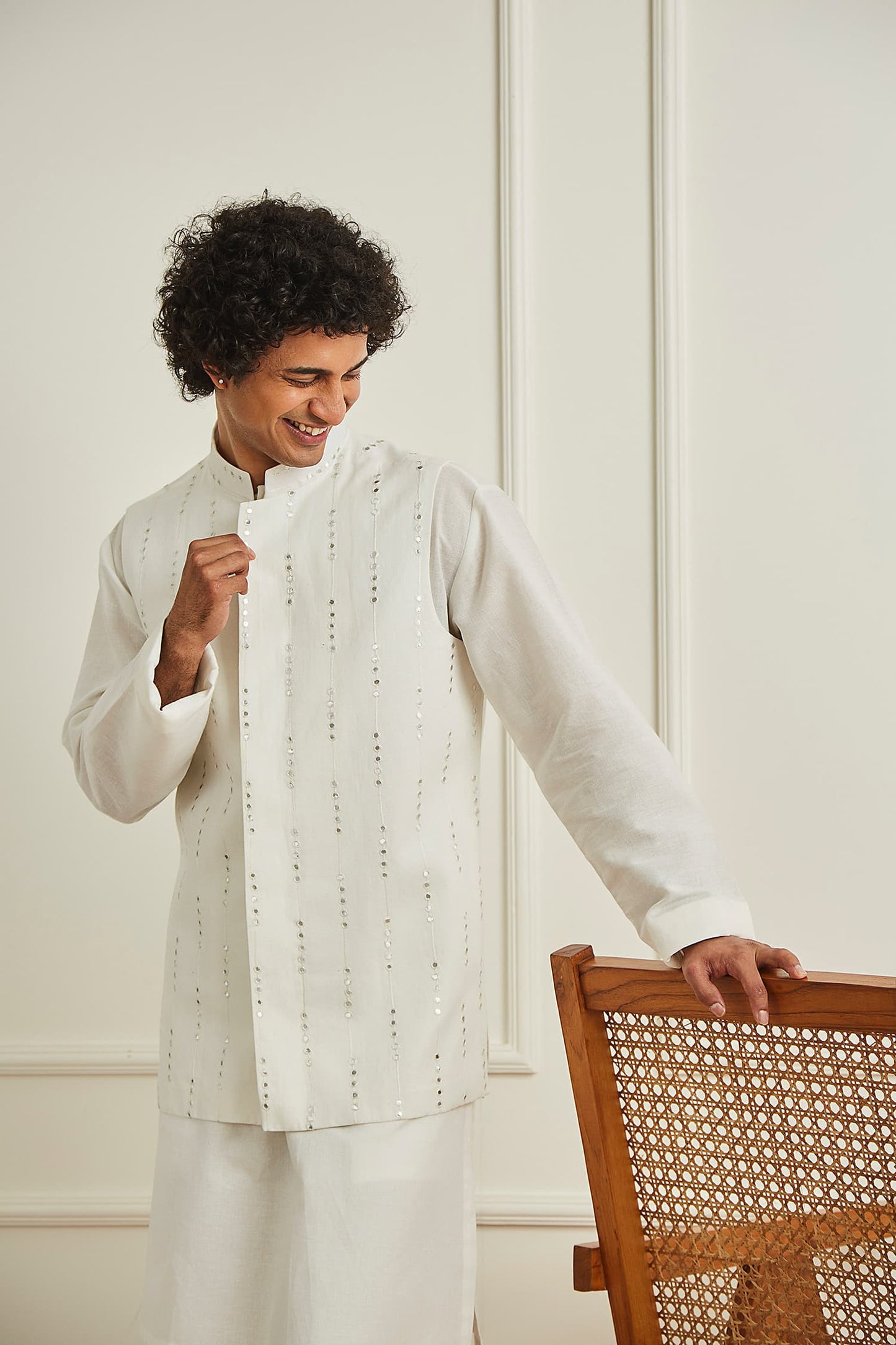 Finch Kurta Set With Jacket