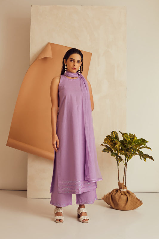 Lavender Suit Set