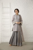 Vinatge Grey Sharara Set