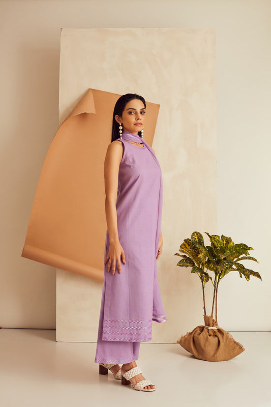 Lavender Suit Set