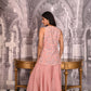 Onion Pink Sharara Set