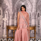 Onion Pink Sharara Set