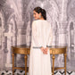 Ivory Chanderi Suit Set