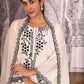 Ivory Chanderi Suit Set