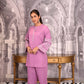Lilac Linen Set