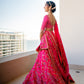 Hot Pink Bridal Lehenga