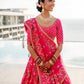 Hot Pink Bridal Lehenga