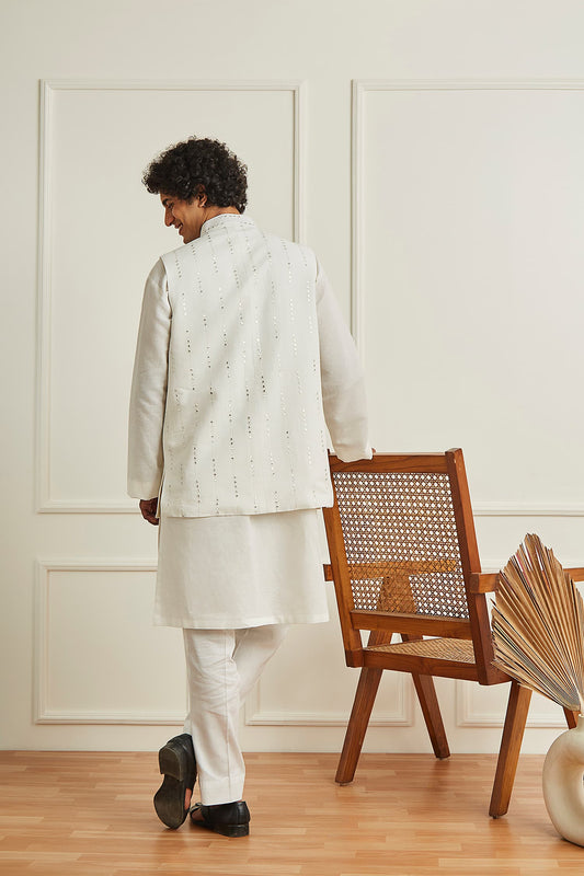 Finch Kurta Set With Jacket