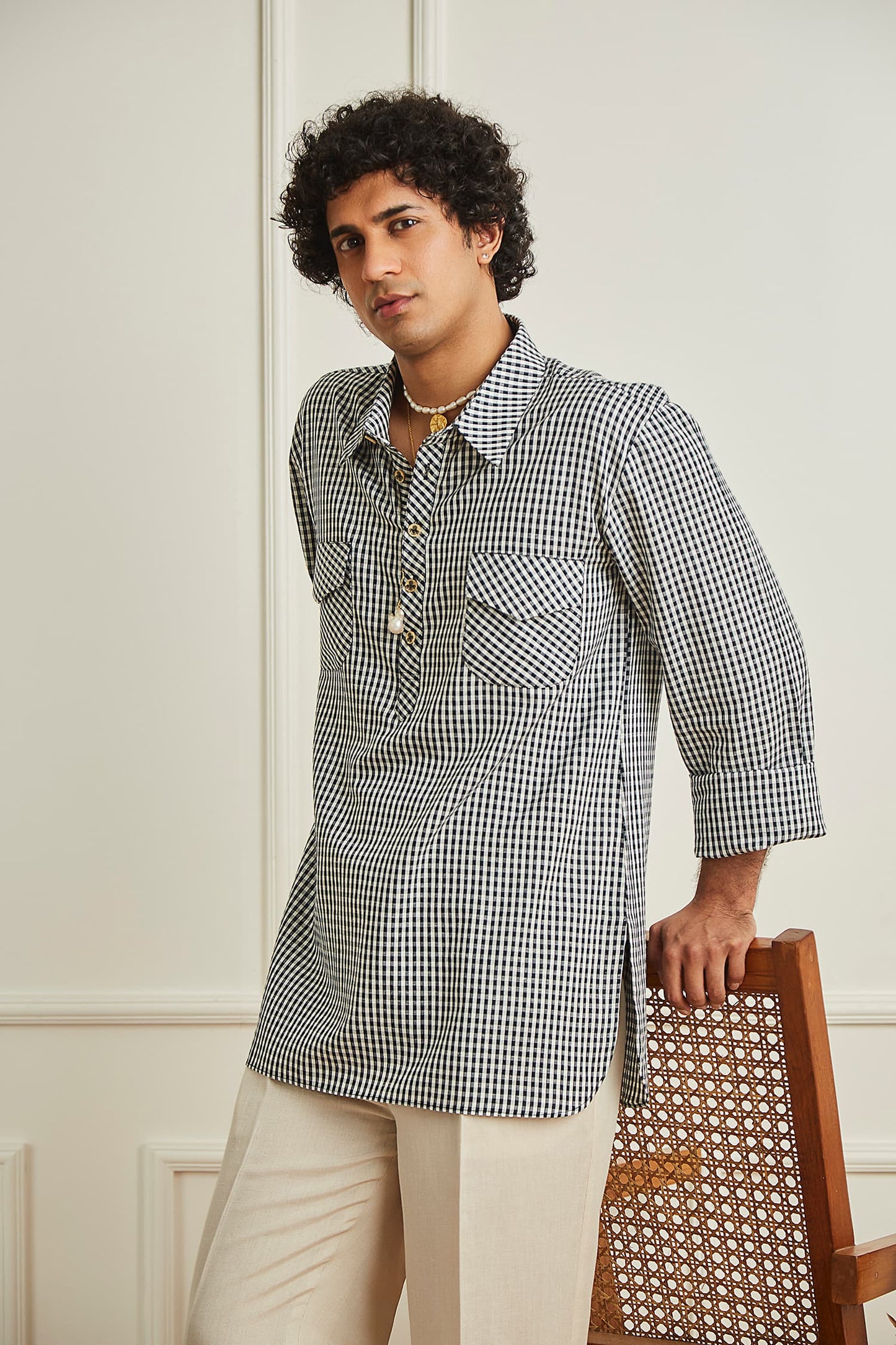 Warbler Short Kurta Set