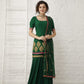 Pataudi Green Sharara Set