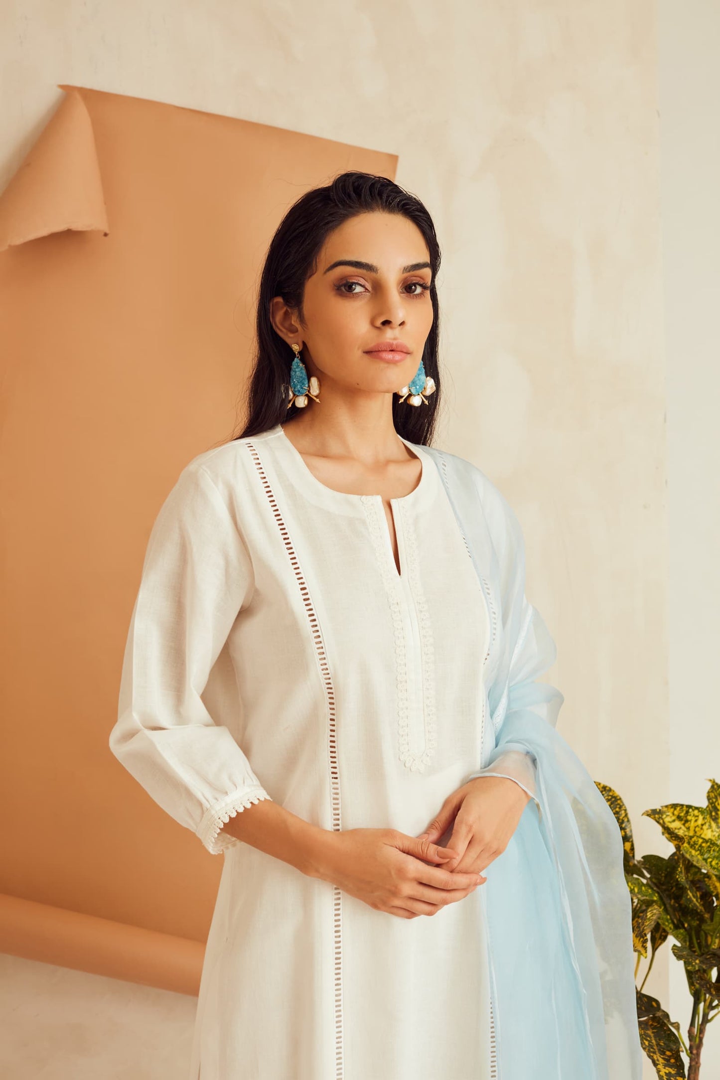 Gul-mehndi Suit Set