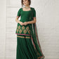 Pataudi Green Sharara Set