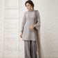 Vinatge Grey Sharara Set