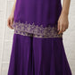 Pataudi Purple Sharara Set