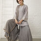 Vinatge Grey Sharara Set