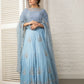 Vintage Blue Lehenga Set