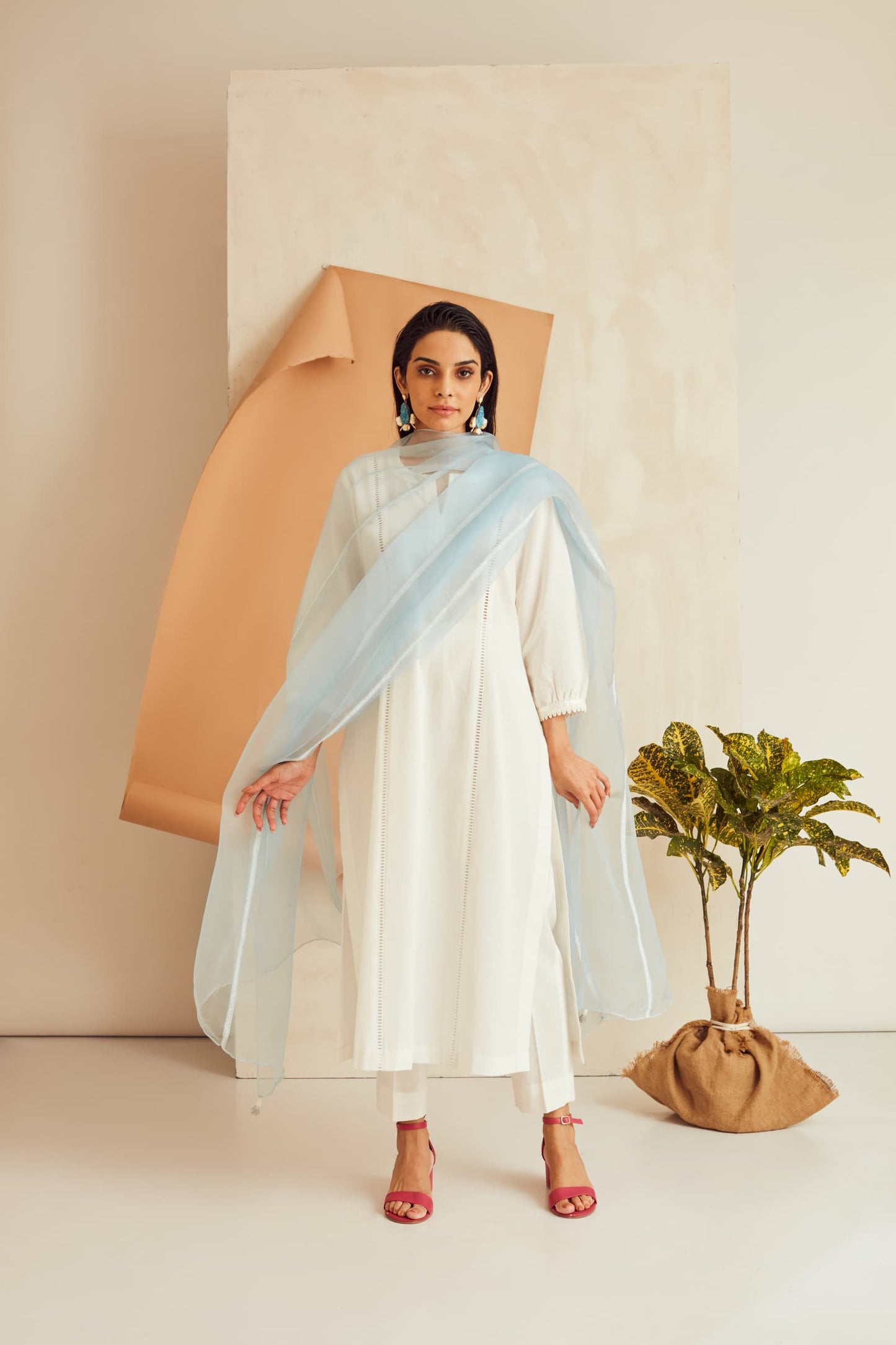 Gul-mehndi Suit Set