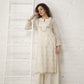 Chanderi Ivory and Gold Suit Set
