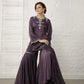 Puple satin Suit set