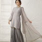 Vinatge Grey Sharara Set