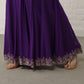 Pataudi Purple Sharara Set