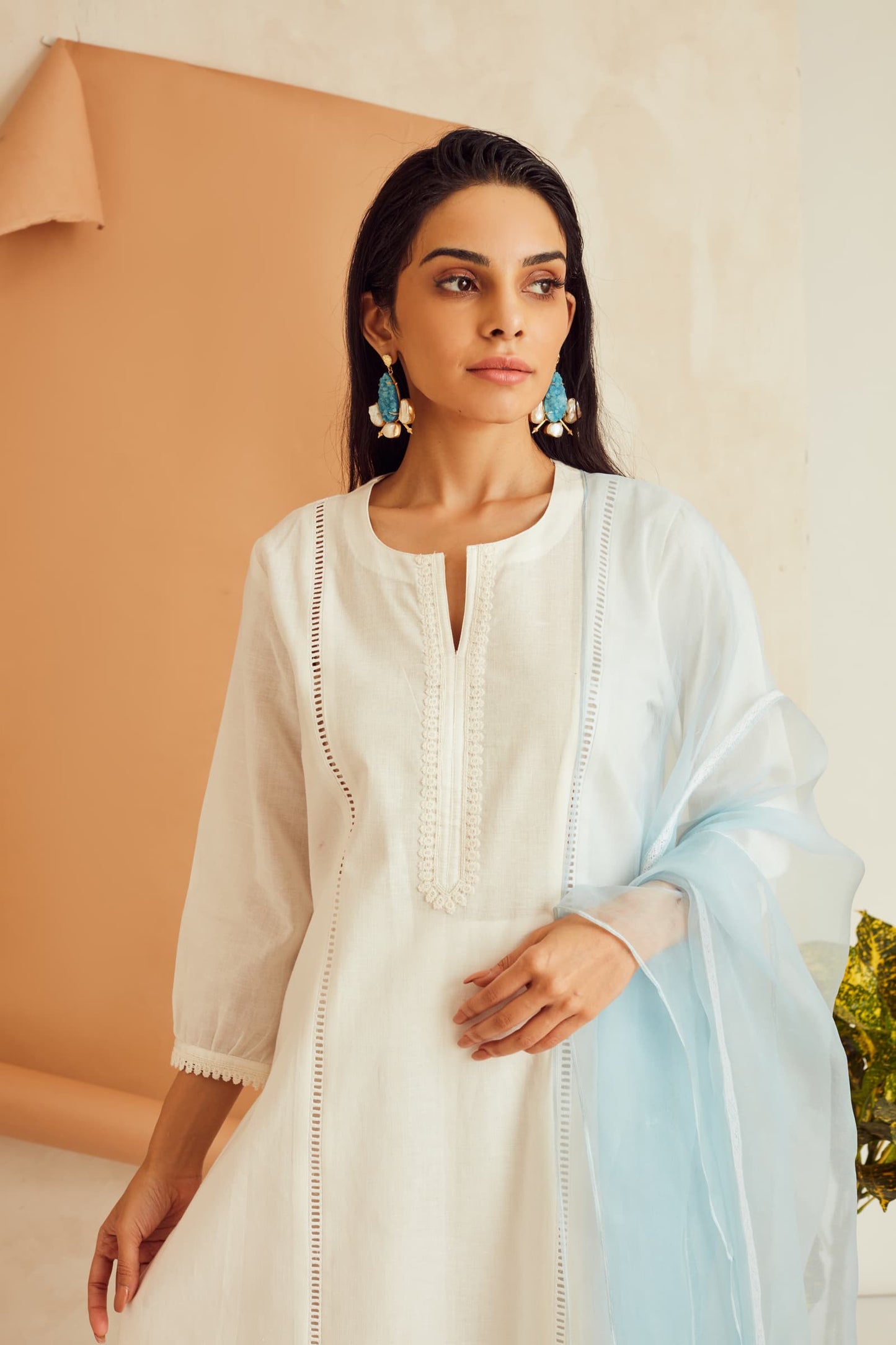 Gul-mehndi Suit Set