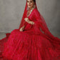 Fuchsia Rose Bridal Lehenga Set