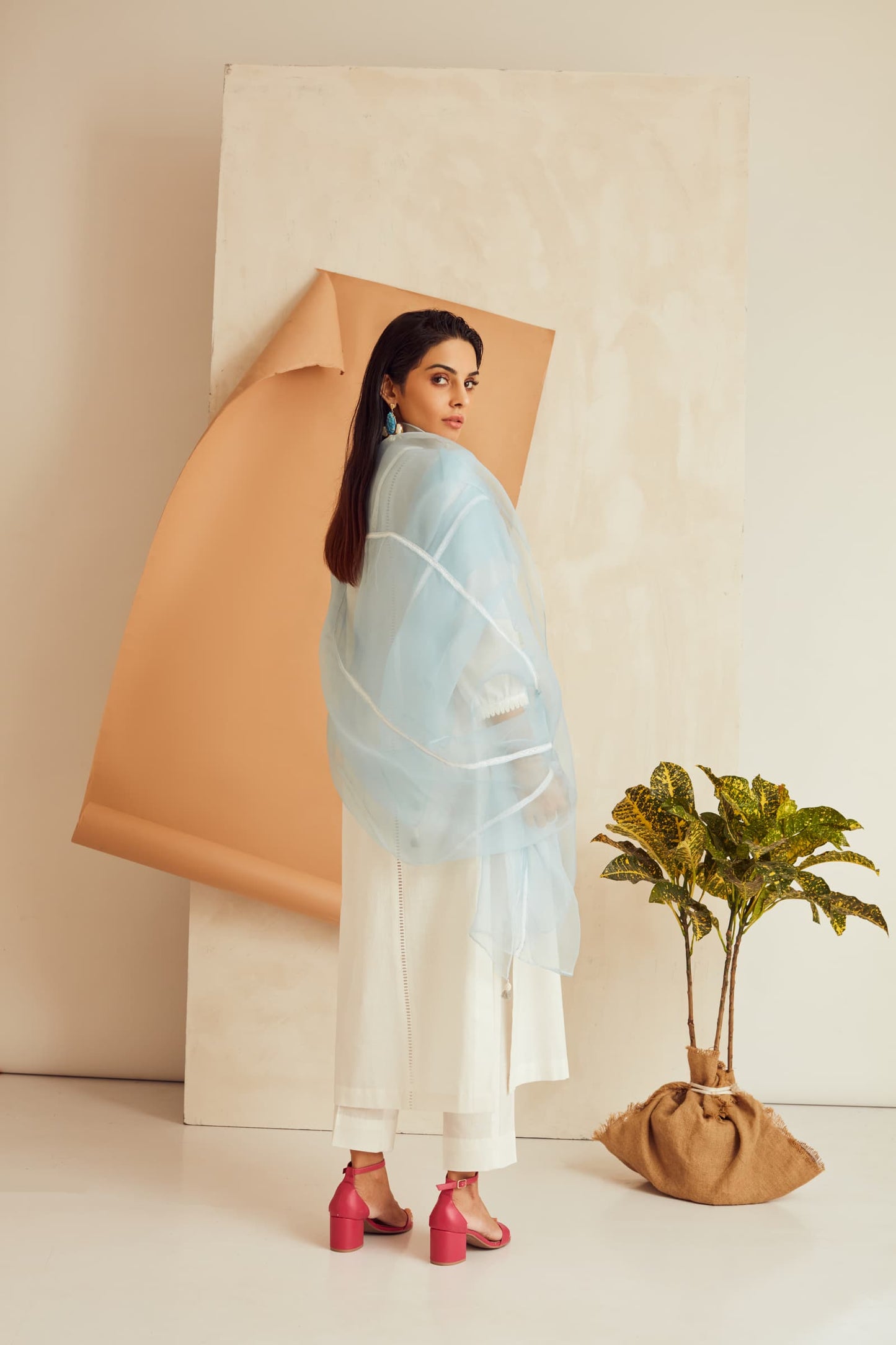 Gul-mehndi Suit Set