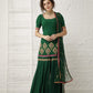Pataudi Green Sharara Set