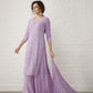 Vintage Lilac Chickenkari Suit Set