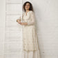 Chanderi Ivory and Gold Suit Set
