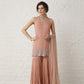 Vintage Peach Sharara Set