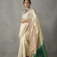 Ivory Silk Pataudi Saree