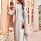 Light Grey Chanderisilk Suit Set