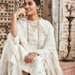 Ivory Chanderi Silk Suit Set